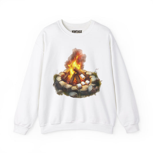 Adventure Campfire Marshmallow Roast Sweatshirt