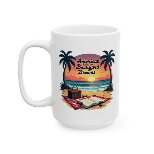 Beach Dream View Poster Mug