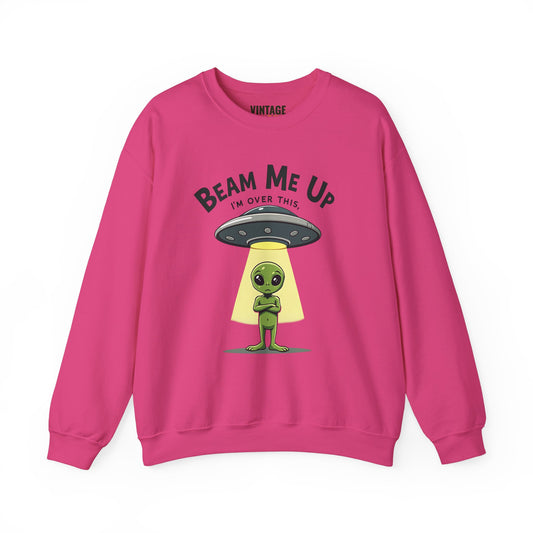 Alien Beam Me Up Sweatshirt