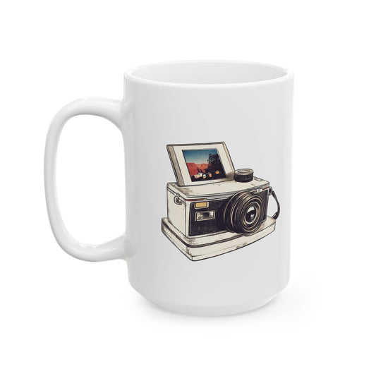 80s Vintage Camera Mug