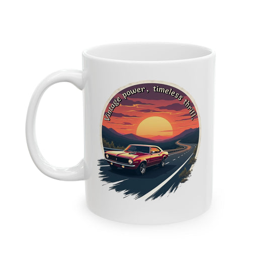 Retro Vintage Power Thrill Mug