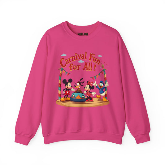 Disney Carnival Fun Title Sweatshirt