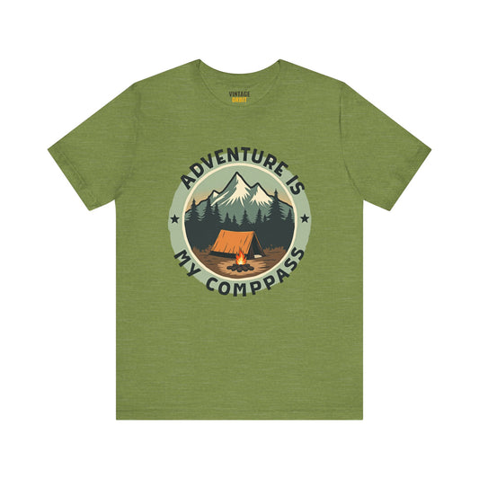 Hiking Adventure Is My compass T Shirt