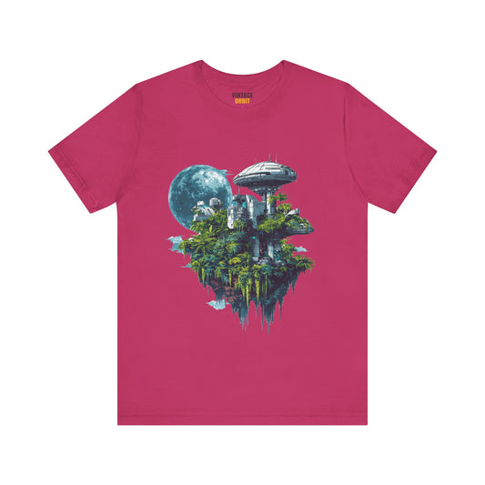 Alien Sci-Fi Jungle Base T Shirt