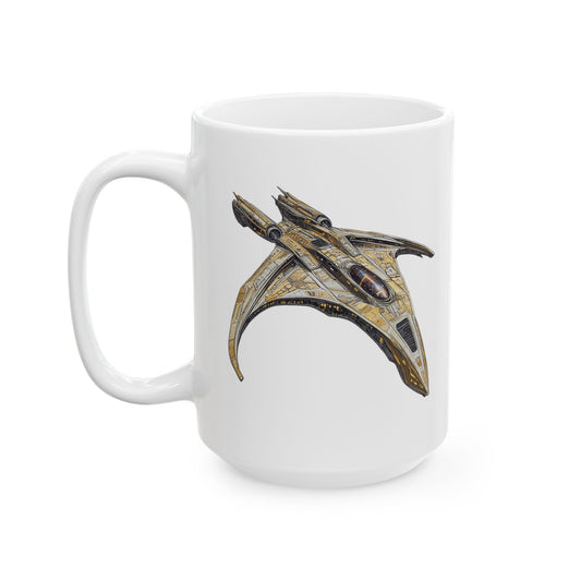 Star Trek Futuristic Starship Mug