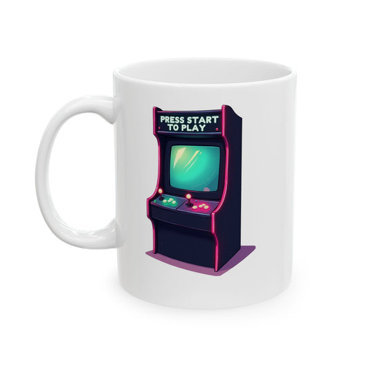 Retro Gaming Arcade Machine Mug