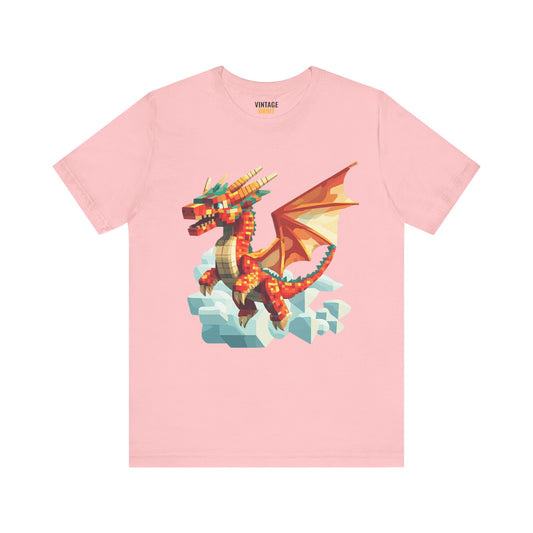 Minecraft Pixel Dragon T Shirt