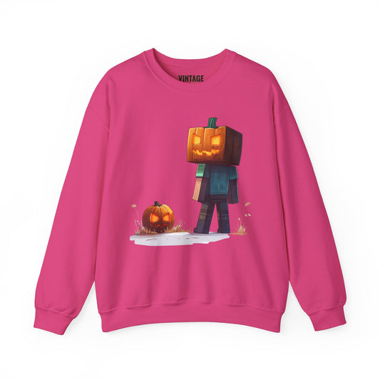 Minecraft Pumpkin Head Adventure Sweatshirt