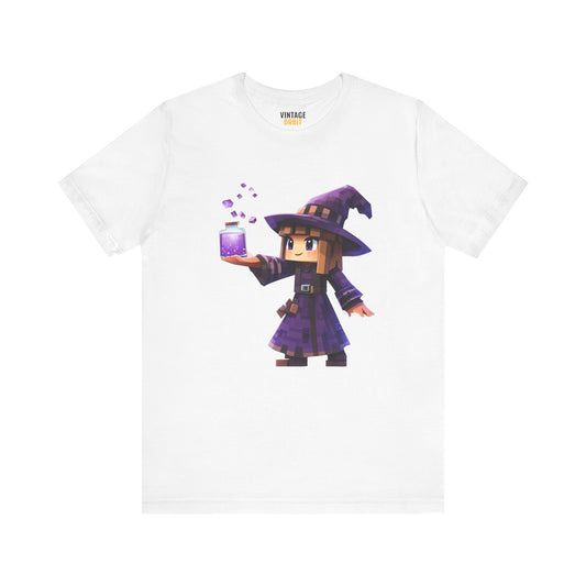 Minecraft Pixel Witch T Shirt