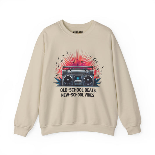 Hip Hop Old School Beats New School Vibes Sweatshirt