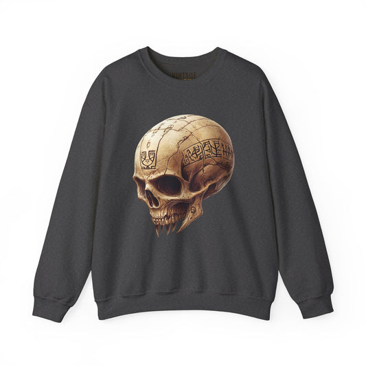 Alien Mystic Skull Markings Sweatshirt