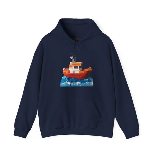 Minecraft Lego Tugboat Hoodie