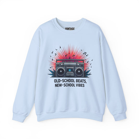 Hip Hop Old School Beats New School Vibes Sweatshirt