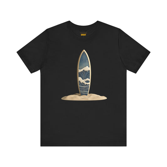 Beach Wave Surfboard T Shirt