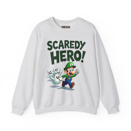 Mario Scaredy Hero Sweatshirt