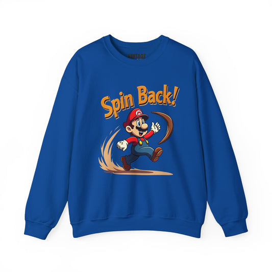 Mario Spin Back Sweatshirt