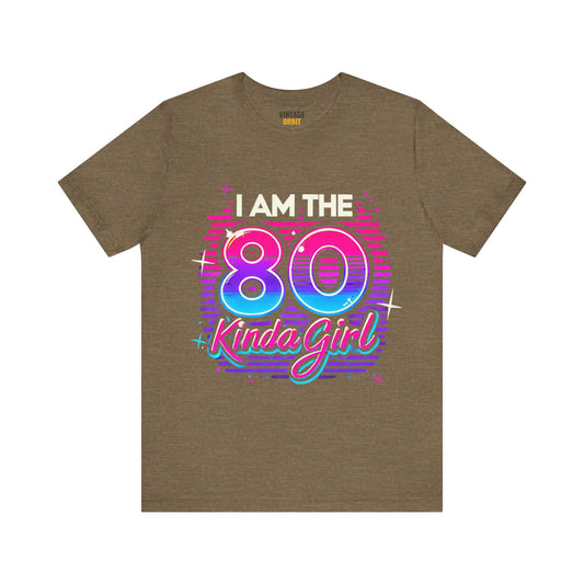 80s Vibe Girl T Shirt