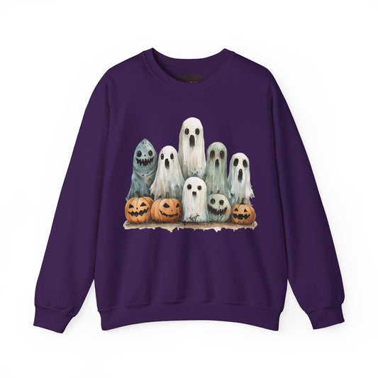 Alien Ghosts And Pumpkins Sweatshirt