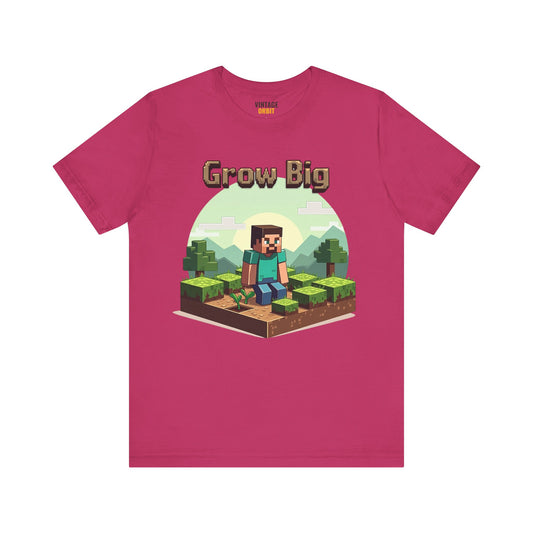 Minecraft Grow Big T Shirt