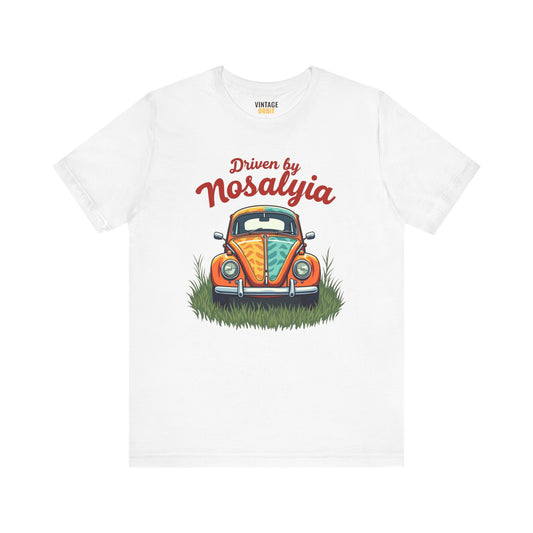 Retro Driven by Nostalgia T Shirt