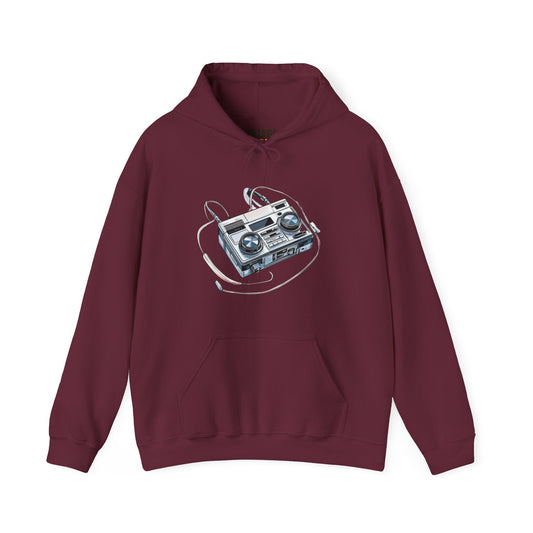 80s Retro Walkman Hoodie