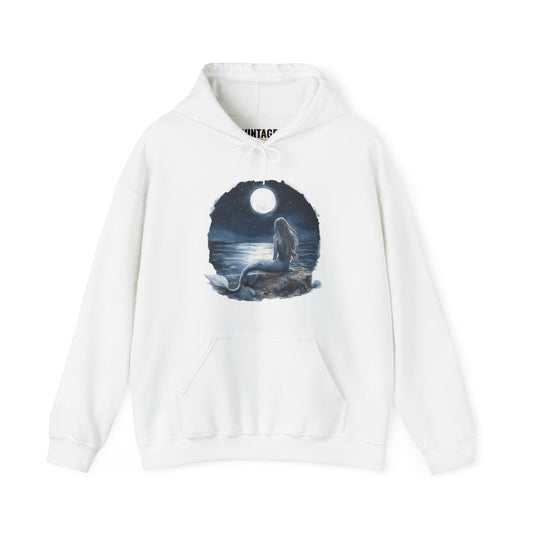 Fishing Moonlit Mermaid Hoodie