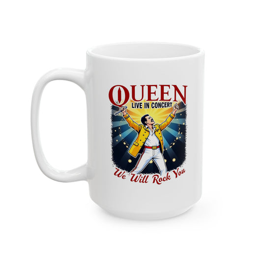 Band Queen We Will Rock You Mug