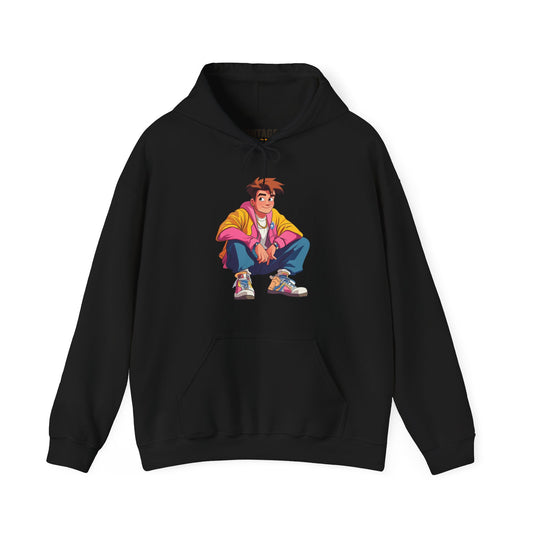 90s Retro Style Kid Hoodie