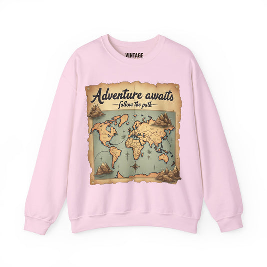 Hiking Adventure Awaits Follow The Path Sweatshirt