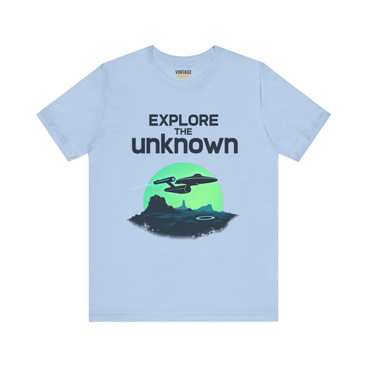 Star Trek Explore The Unknown T Shirt