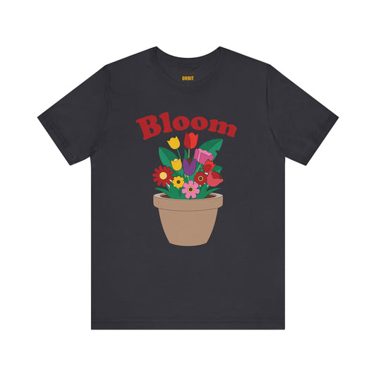 Flower Bloom Pot Graphic T Shirt