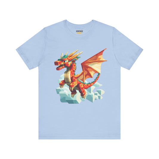 Minecraft Pixel Dragon T Shirt