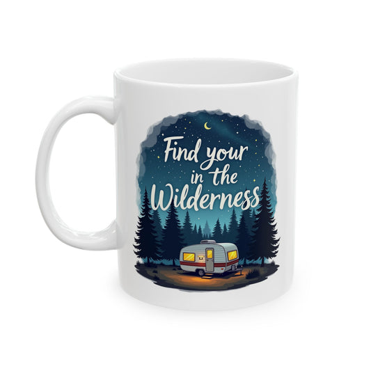 Hiking Find Your Wilderness Mug