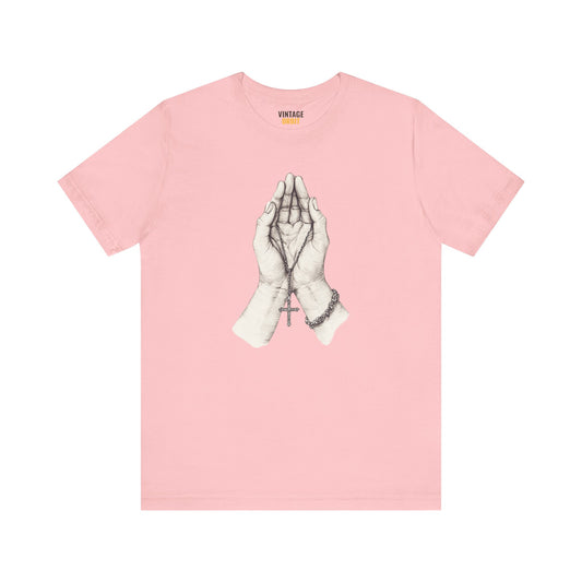 Christian Praying Hands T Shirt