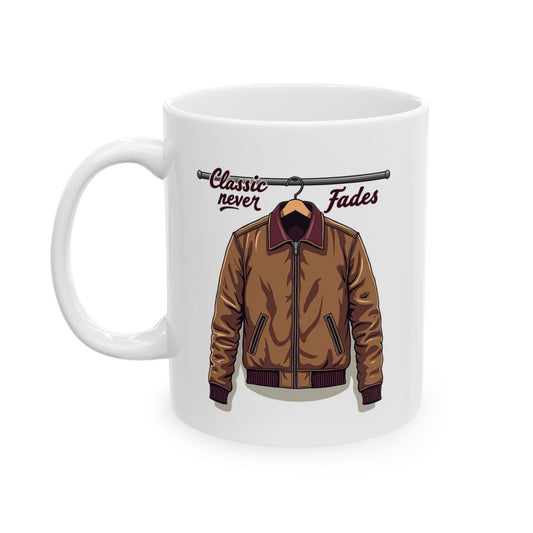 Classic Never Fades Jacket Mug