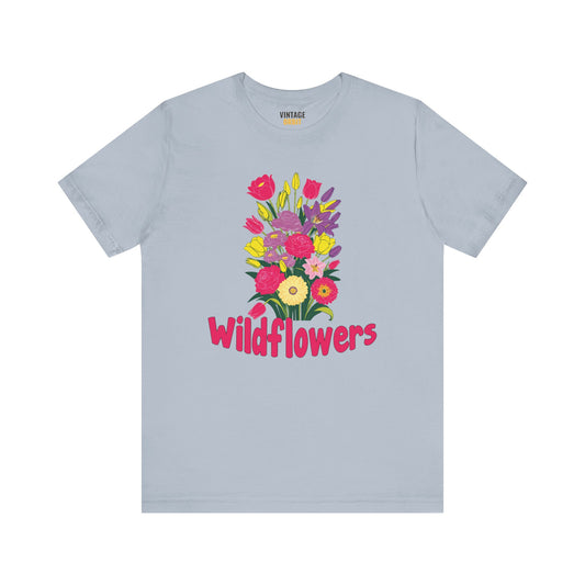 Flower Vibrant Wildflowers T Shirt