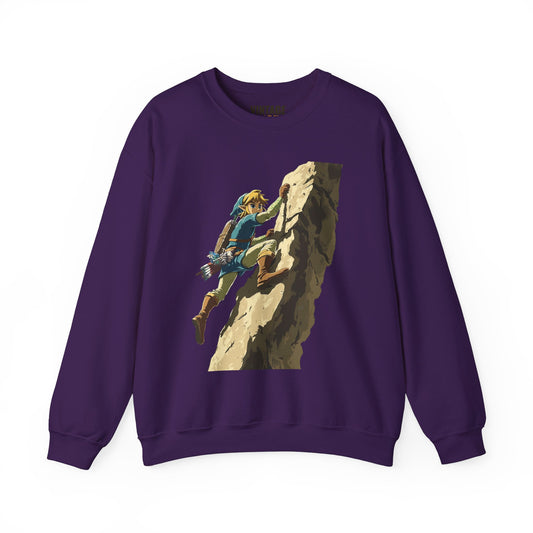 Zelda Climber On Rocky Quest Sweatshirt