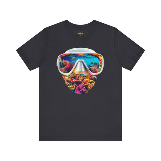 Fishing Coral Reef Dive Mask T Shirt