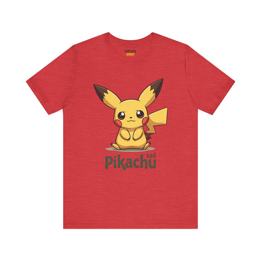 Pokemon Sad Pikach T Shirt