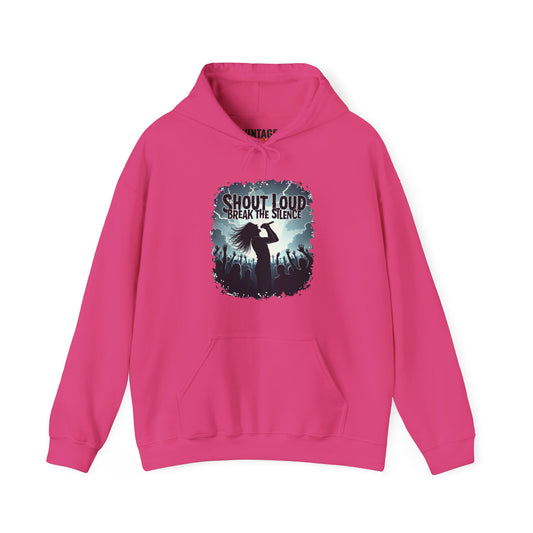 Band Shout Loud Break The Silence Hoodie