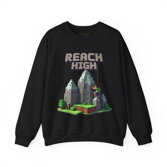 Minecraft Reach High Mountain Sweatshirt