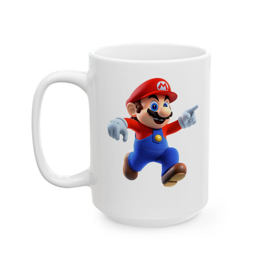 Mario Pointing Mug