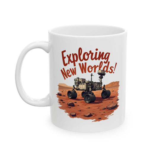 Nasa Exploring New Worlds Mug